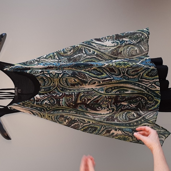 Coupe Collection, Sleeveless top Multi Colour Racer Back , Size Medium - Picture 3 of 15